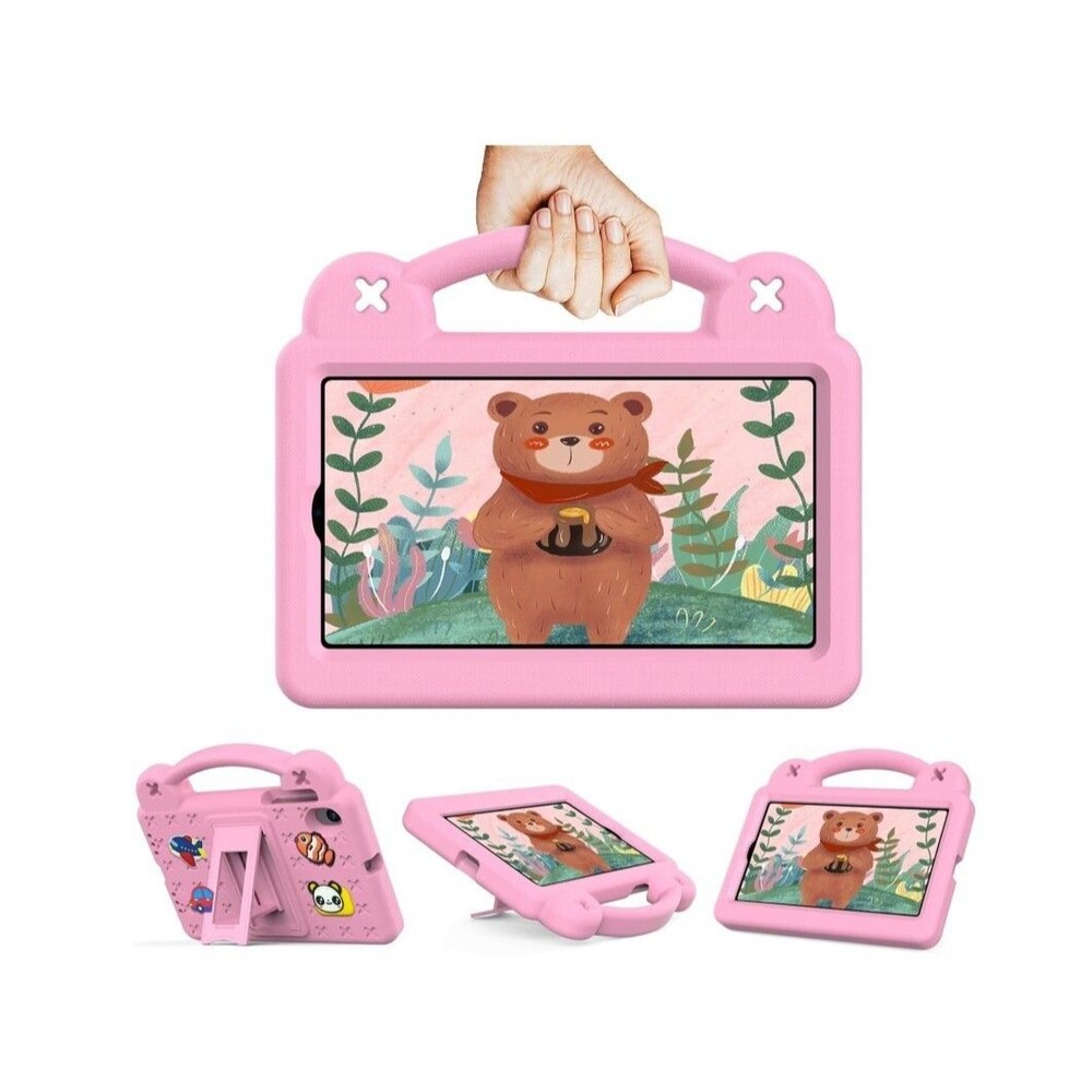 For Onn 7" Tablet 2024 (Model:100135924) EVA Kid Case Cartoon Shockproof Stand